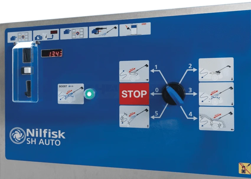 Nilfisk Stationärer Heißwasser Hochdruckreiniger SH AUTO 5M-100/500 D ST AB 5M-100/500 D 107370882 – Bild 5