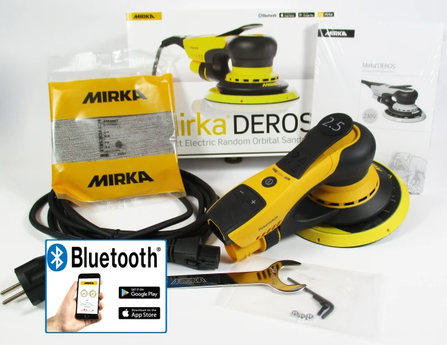 MIRKA DEROS 625CV Elektro Exzenterschleifer 150mm 2,5mm Hub MID6252011
