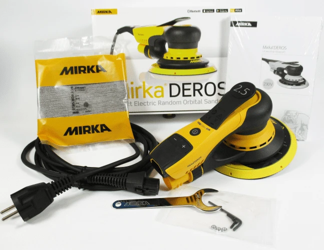 MIRKA DEROS 625CV Elektro Exzenterschleifer 150mm 2,5mm Hub MID6252022 – Bild 2