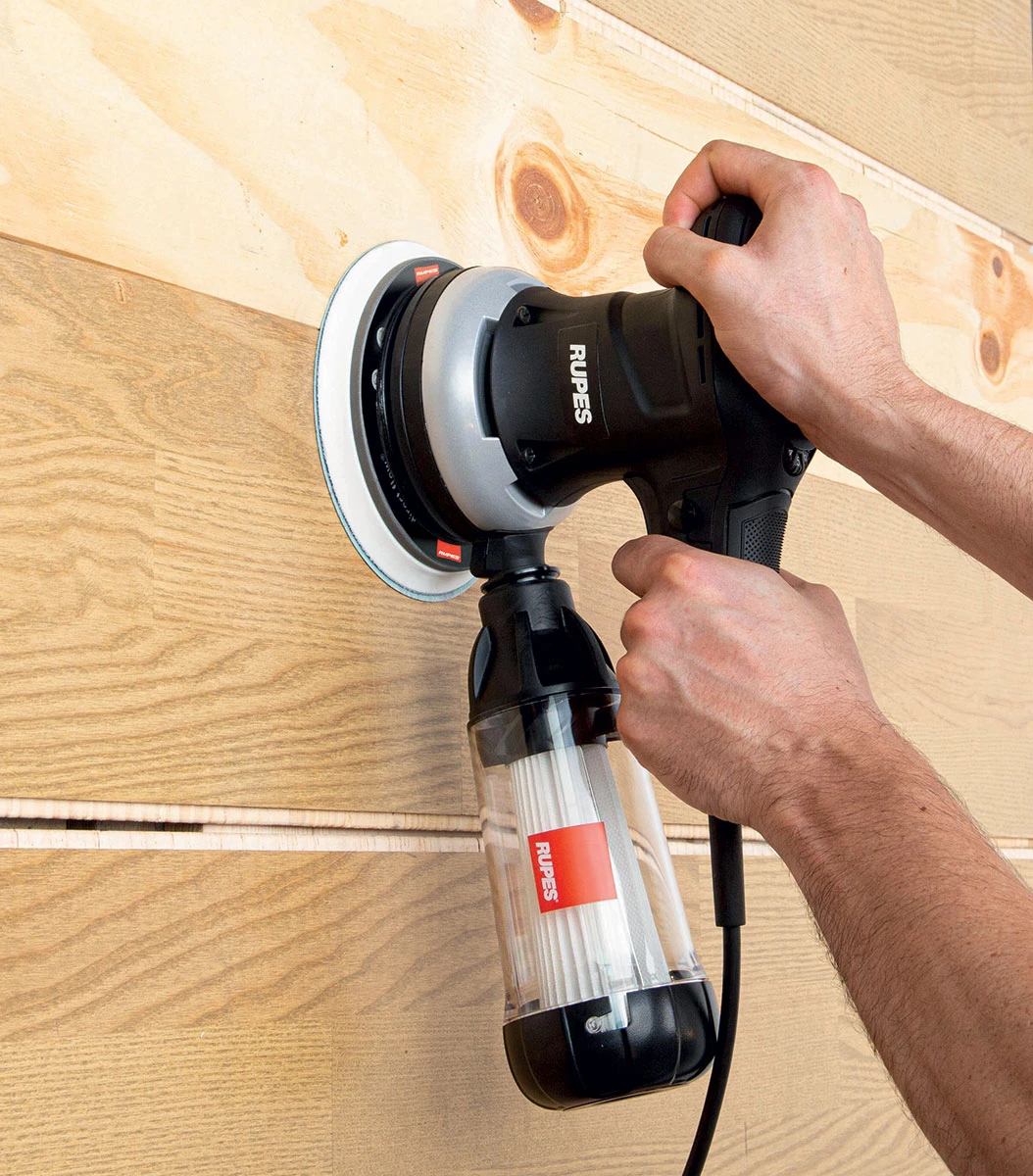 RUPES Einhand Exzenterschleifer Mit 5mm Ø 150mm + Filter ER305TE – Bild 6