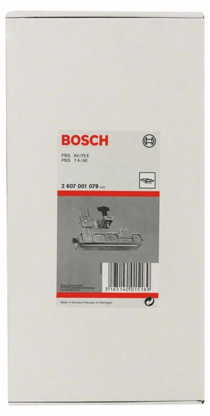 Bosch Parallel- Und Winkelanschlag FĂĽr Bandschleifer 2607001079