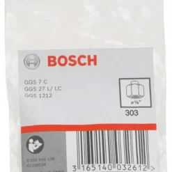 Bosch Spannzange Mit Spannmutter 1/8" Für Bosch-Geradschleifer 2608570083