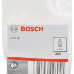 Bosch Spannzange Mit Spannmutter 8 Mm Für Bosch-Geradschleifer Passend Zu GGS 16 1608570041