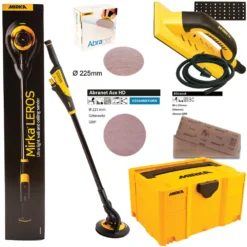 MIRKA LEROS Wand Und Deckenschleifer MIW9502022BA Set KIT2002CDMDE 950CV