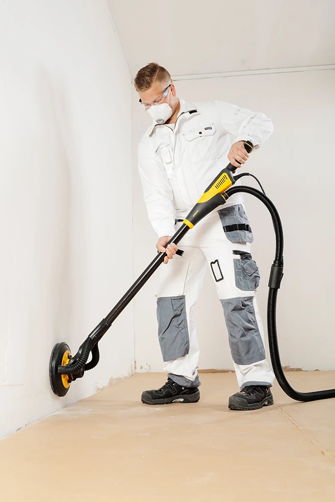 MIRKA LEROS Wand Deckenschleifer MIW9502022BA + 35x Abranet Schleifscheiben 225 Mm – Bild 16