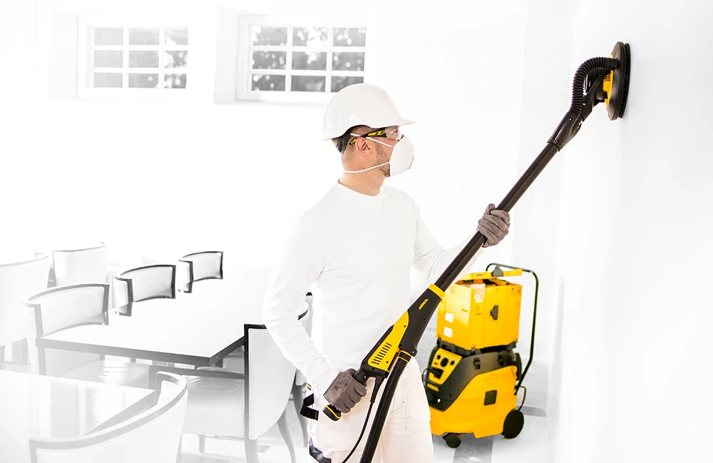 MIRKA LEROS Wand Und Deckenschleifer MIW9502022BA 950CV 225mm In Tasche 5mm Hub – Bild 19