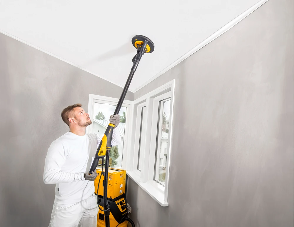 MIRKA LEROS Wand Und Deckenschleifer MIW9502022BA 950CV 225mm In Tasche 5mm Hub – Bild 20