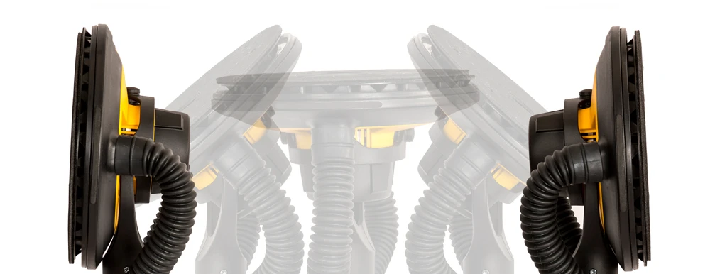 MIRKA LEROS Wand Deckenschleifer MIW9502011BA + 35x MIRKA GOLD Schleifscheiben 225 Mm – Bild 15