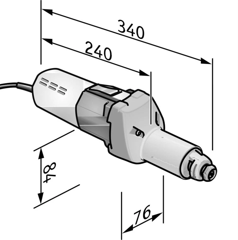 FLEX Geradschleifer H 1105 VE 230V 269.956 710Watt Stabschleifer – Bild 2