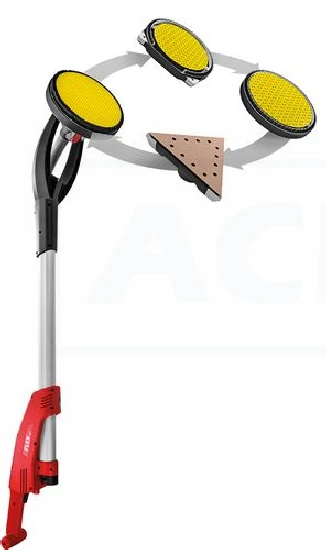 FLEX Giraffe GE 7 R + Randnaher Rundkopf +Schlauch +Tasche 447447 447.447 Langhalsschleifer – Bild 12