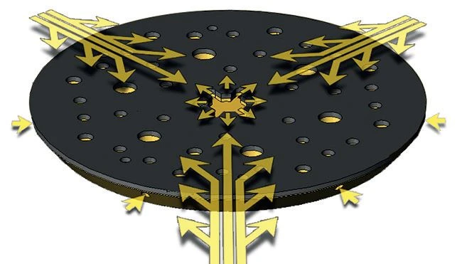 MIRKA DEROS Elektro Exzenterschleifer 150mm 8mm Hub 680CV MID6802022 – Bild 6