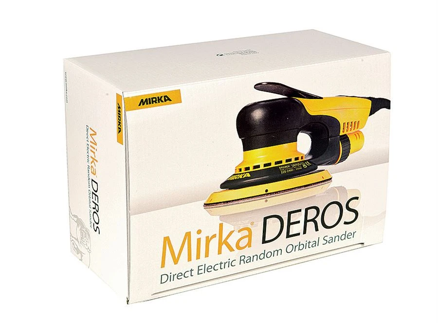 MIRKA DEROS Elektro Exzenterschleifer 150mm 8mm Hub 680CV MID6802022 – Bild 3