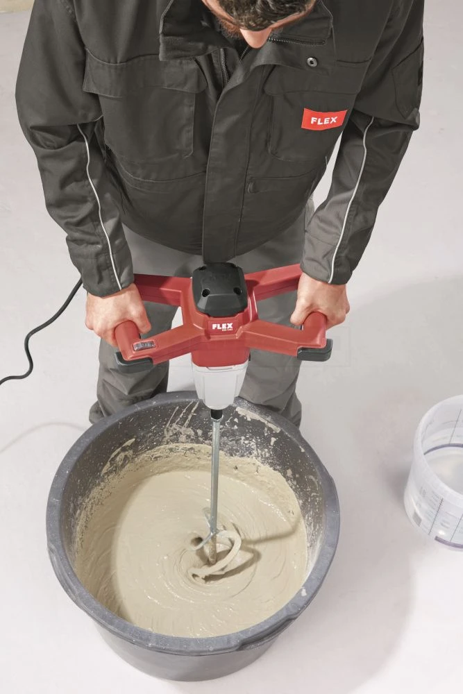 FLEX 495921 MXE 1202 + WR2 140 1200 Watt 2-Gang-Rührer, 3-Stufen-Drehzahl – Bild 4