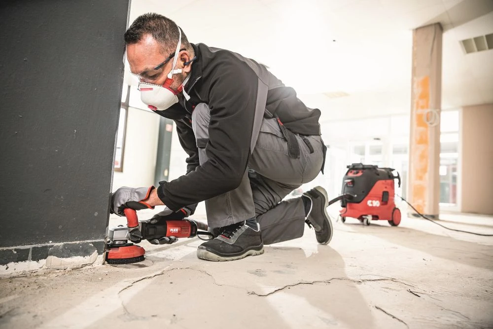 FLEX 504939 LD 16-8 125 R, Kit Turbo-Jet II Sanierungsschleifer, 125mm – Bild 4