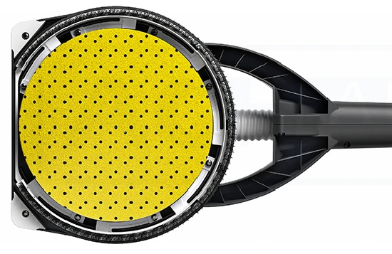 FLEX Giraffe GE 7 R + Randnaher Rundkopf +Schlauch +Tasche 447447 447.447 Langhalsschleifer – Bild 2