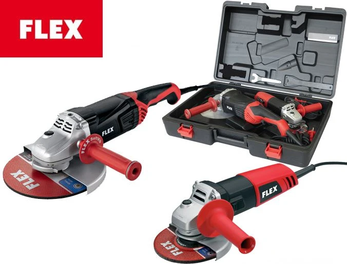 FLEX Winkelschleifer L2100 + L810 Im Koffer 230mm/125mm – Bild 4