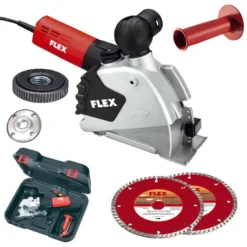 FLEX Mauerschlitzer MS 1706 FR Set Mauernutfräse Im Koffer 329.673